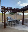 Outdoor Super Deck Redwood Pergola