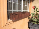 Redwood Window Planter