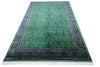 Hand-Knotted Afghani Bukharayi Wool Rug – 6’7″  x  9’9″