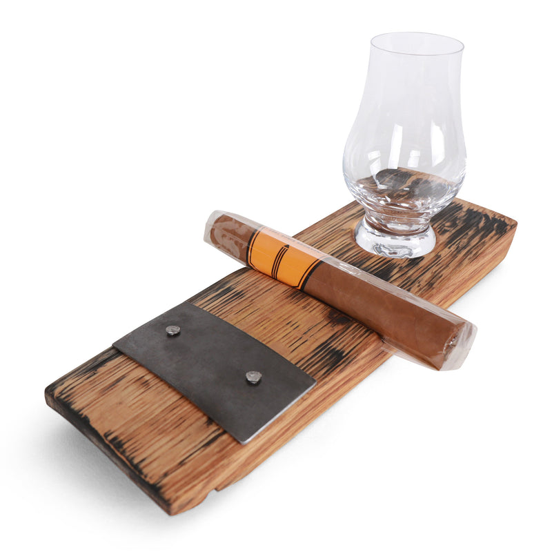 Cigar Holder with Dram Glass