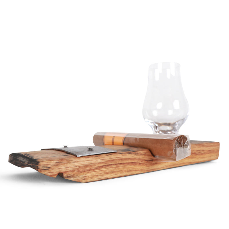 Cigar Holder with Dram Glass