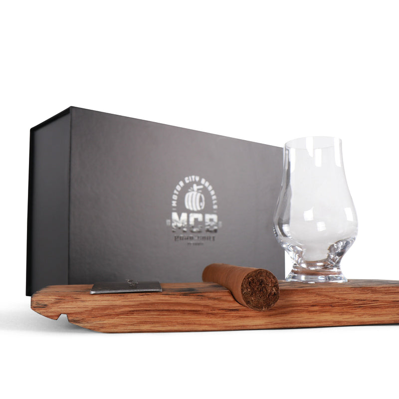 Cigar Holder with Dram Glass