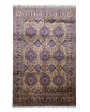 Hand-Knotted Afghani Zerkhaki Wool Rug – 6’7″  x  10’2″