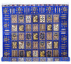 Hand-Knotted Bakhtiari Afghan Wool Area Rug – 6'7" x 9'9" | Blue, Durable, Timeless Design