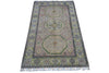 Hand-Knotted Afghani Kazak Wool Rug – 4’ x  6’