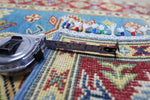 Hand-Knotted Afghani Kazak Wool Rug – 2’9″  x  9’9″
