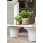 Parra Coffee Table - Plaster Molded Concrete | ready to ship!