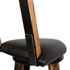 160 PROOF Bar Stool with Swivel Vinyl Seat