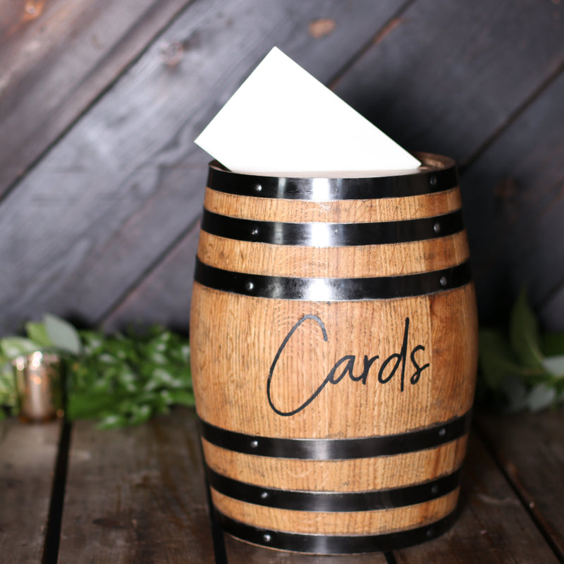 Barrel Event Reception Card Holder - Small