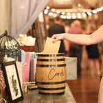 Barrel Event Reception Card Holder - Small