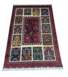 Hand-Knotted Afghani Tree of Life Wool Rug – 6’6″  x  9’6″