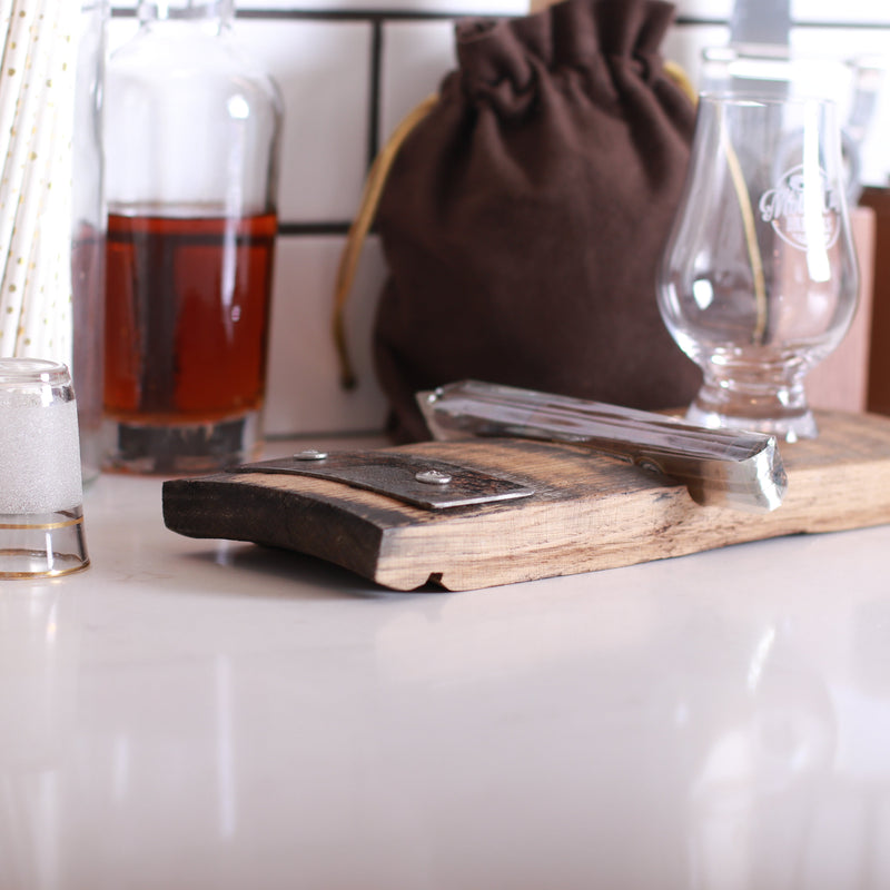 Cigar Holder with Dram Glass