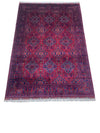 Hand-Knotted Afghani Zerkhaki Wool Rug – 6’7″  x  9’8″