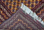 Hand-Knotted Afghani Mawri Wool Rug – 6’5″  x  9’4″