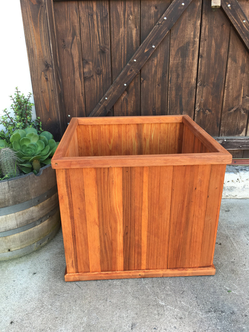 San Jose Redwood Planter