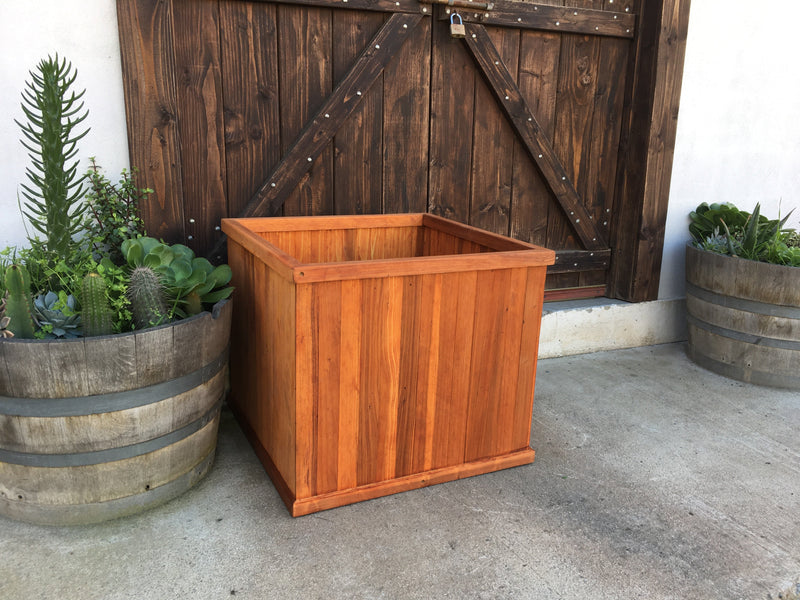 San Jose Redwood Planter