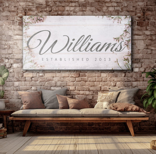 Family Name Sign