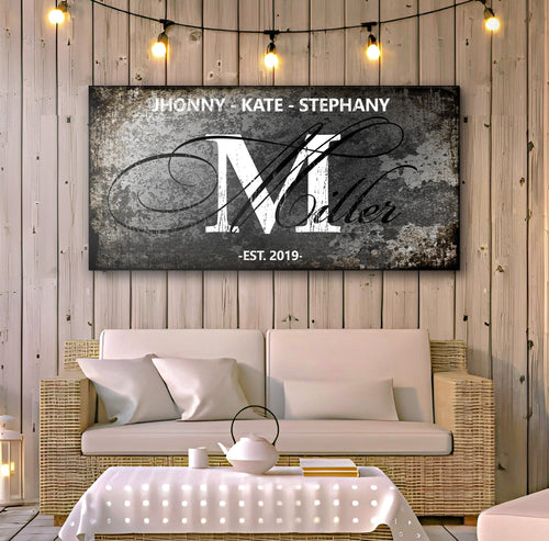 Family Sign XVIII