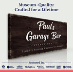 Garage Bar Sign VII