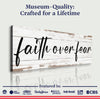Faith Over Fear Faith Sign III