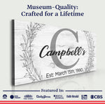 Family Monogram Sign III