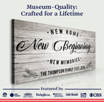 New Home Sign