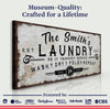 Personalized Laundry Room Sign II