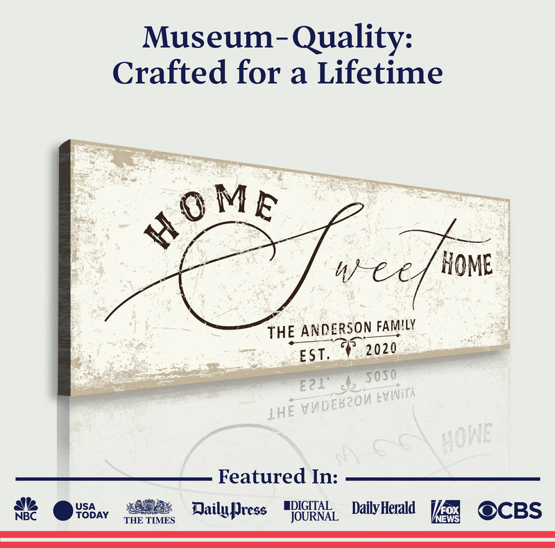 Home Sweet Home Sign V