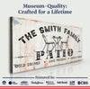 Family Patio Sign III