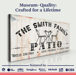 Family Patio Sign III