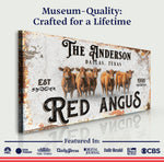 Red Angus Sign