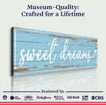 Sweet Dreams Bedroom Wall Sign