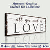 All You Need Is Love Sign
