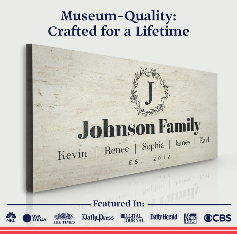 Family Sign III