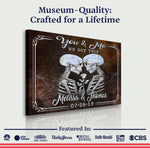 We Got This Skeleton Couple Sign IV