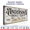 Personalized Horse Ranch Sign II