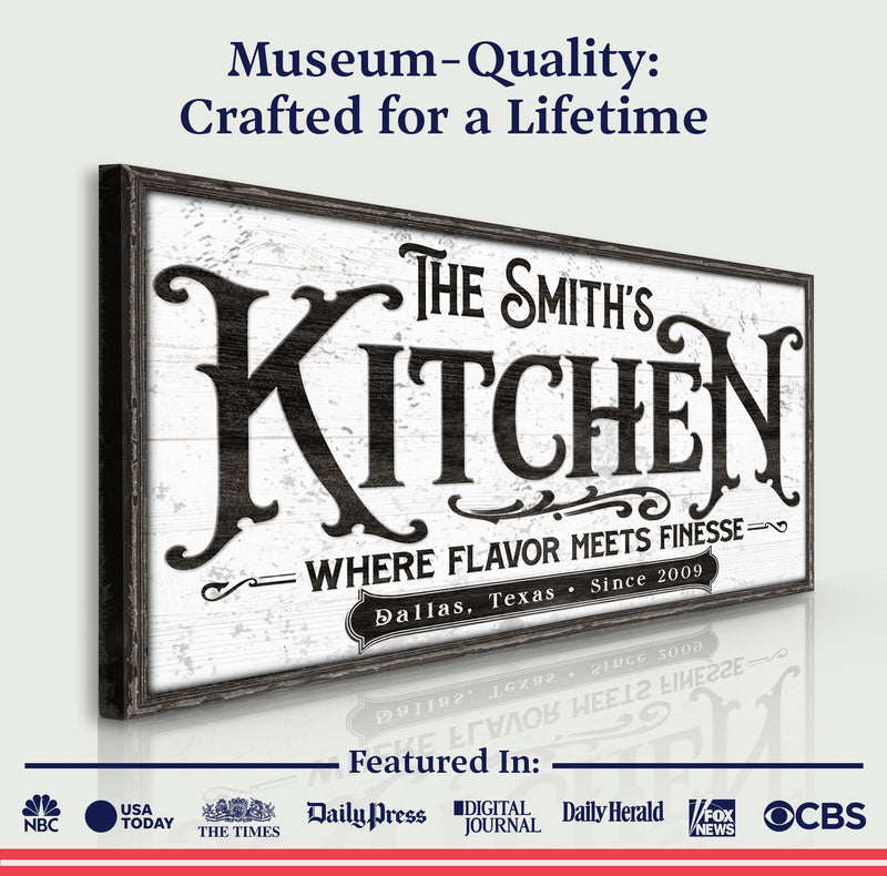 Kitchen Sign IX