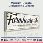 Farmhouse-Ish Sign III