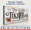 Personalized Tiki Bar Sign