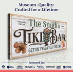 Personalized Tiki Bar Sign