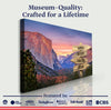 Yosemite Sunset Family Names Sign