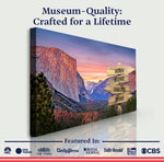 Yosemite Sunset Family Names Sign