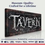Potions, Spirits & Brews Tavern Halloween Sign II