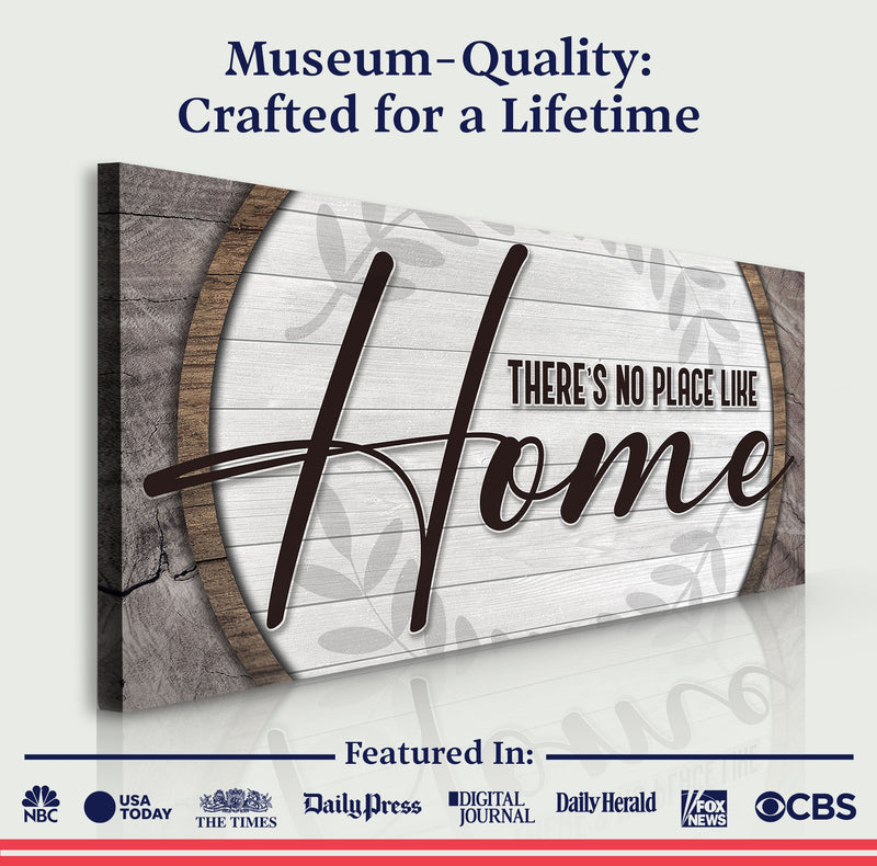 There's No Place Like Home Sign IV