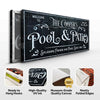 Personalized Pool & Patio Sign IV