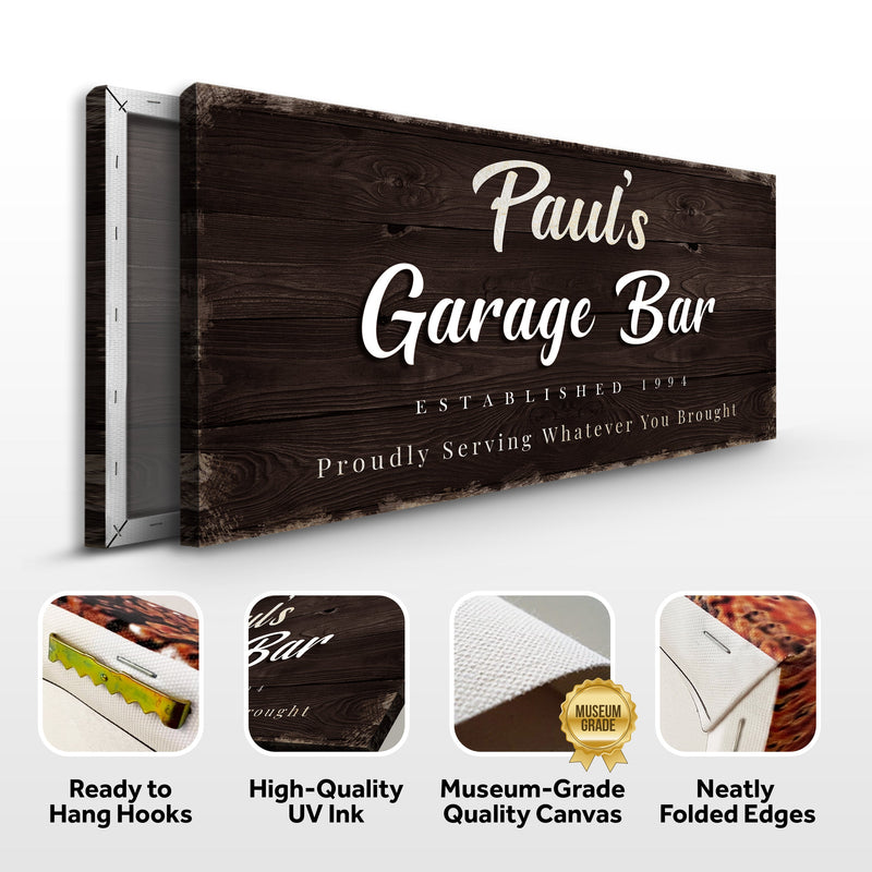 Garage Bar Sign VII
