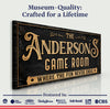 Personalized Game Room Sign III