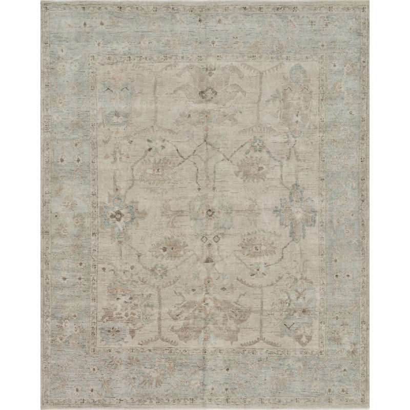 Vivienne Stone/Mist Hand-Knotted Rug