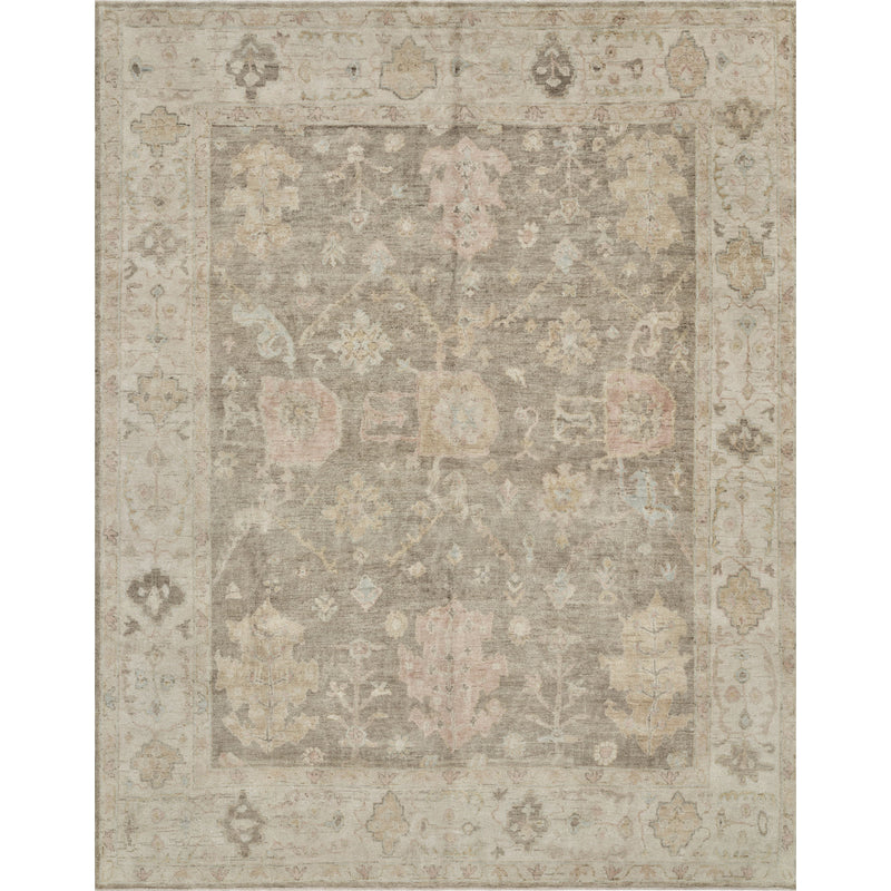Vivienne Moss Gray / Stone Hand-Knotted Rug