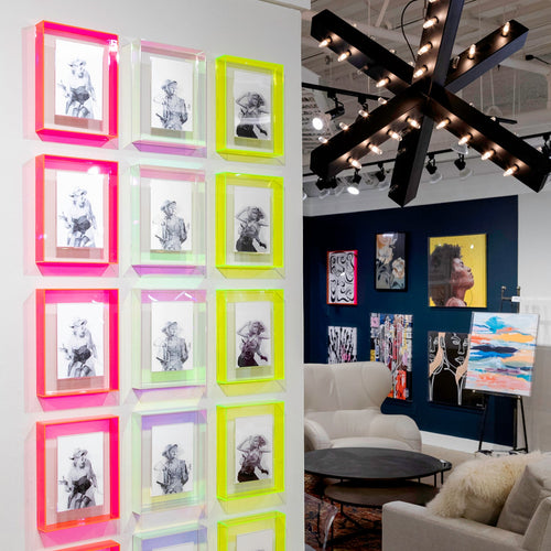 Steady Hands by B. Shawn Cox 4x6 Framed In Your Choice of Float Frame with Magnetic Photo Holder